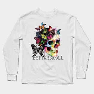 Gothic Skull Long Sleeve T-Shirt